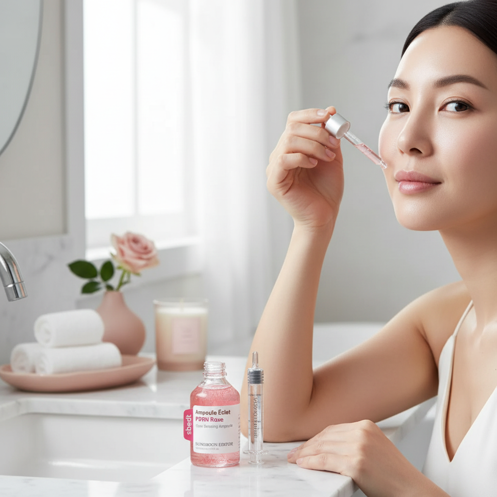 Ampoule Éclat PDRN Rose