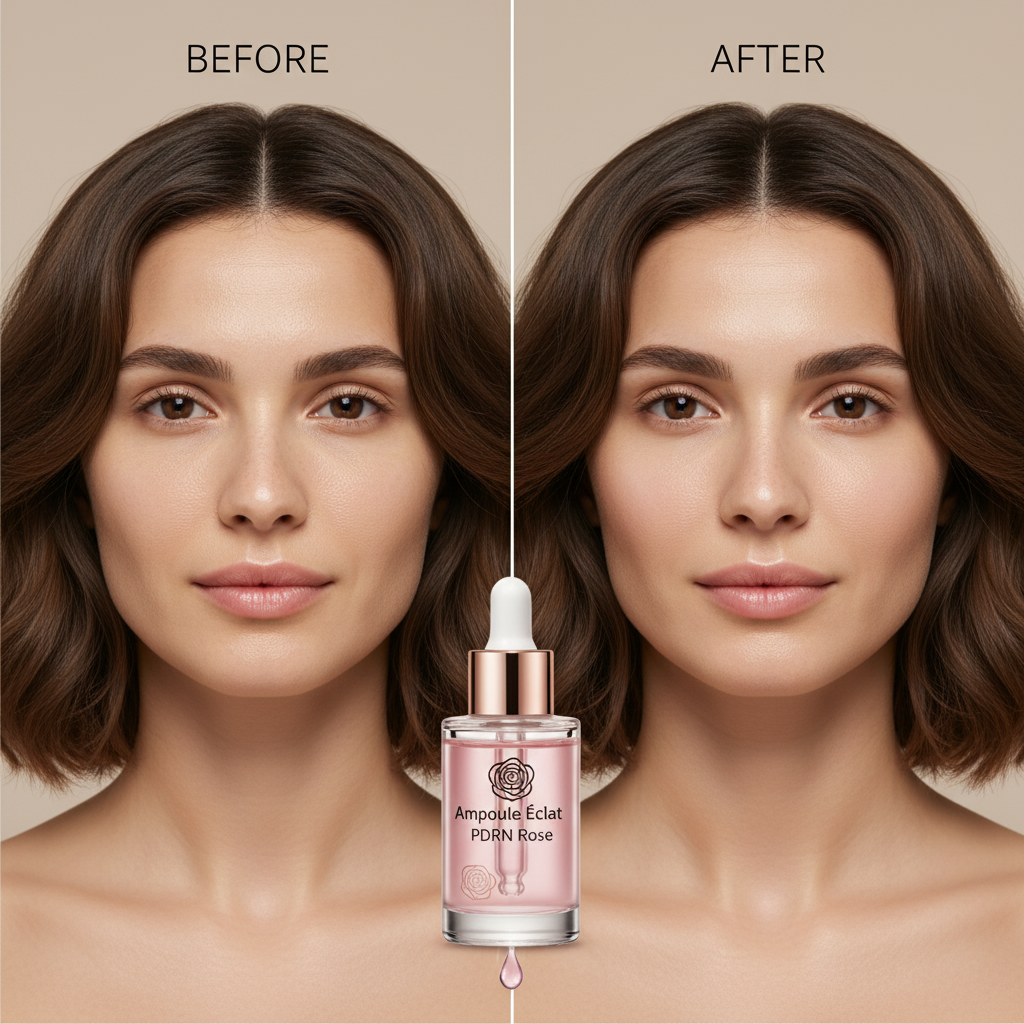 Ampoule Éclat PDRN Rose